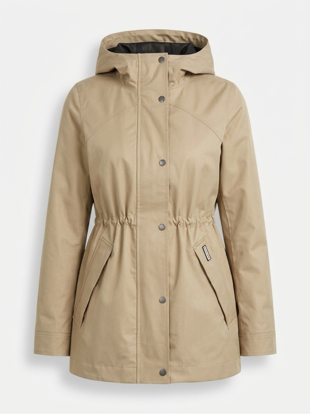 Hunter Women's Rain Jacket NWT large winter Beige